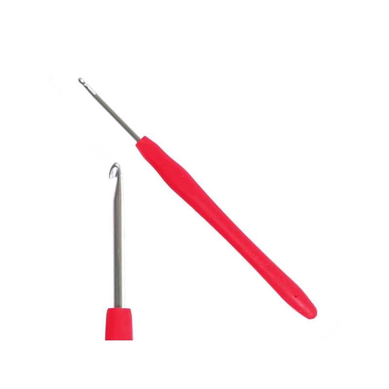 Háčik na háčkovanie na priadzu s ergonomickou silikónovou rukoväťou, DMC - 3,5 mm