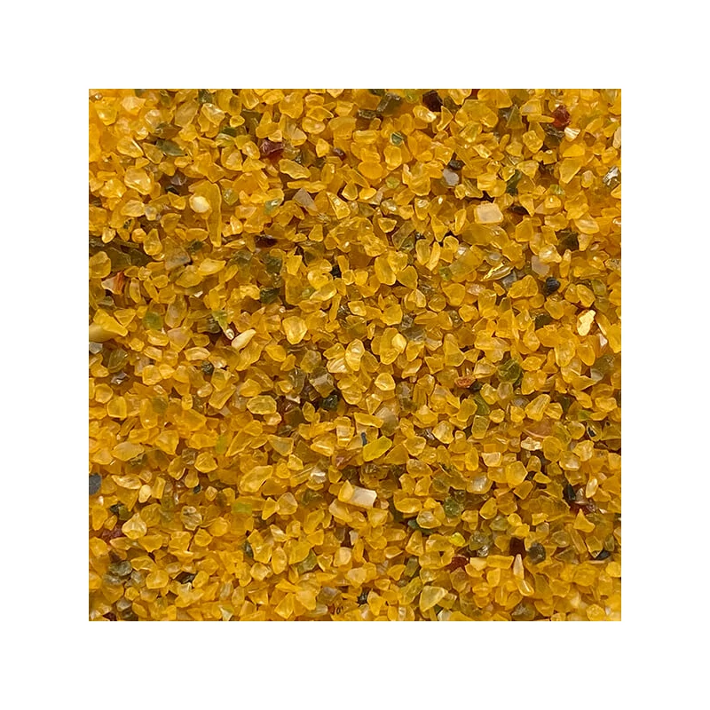Sklenený granulát Jesmonite GlassRoxx, 150 g - sunny yellow