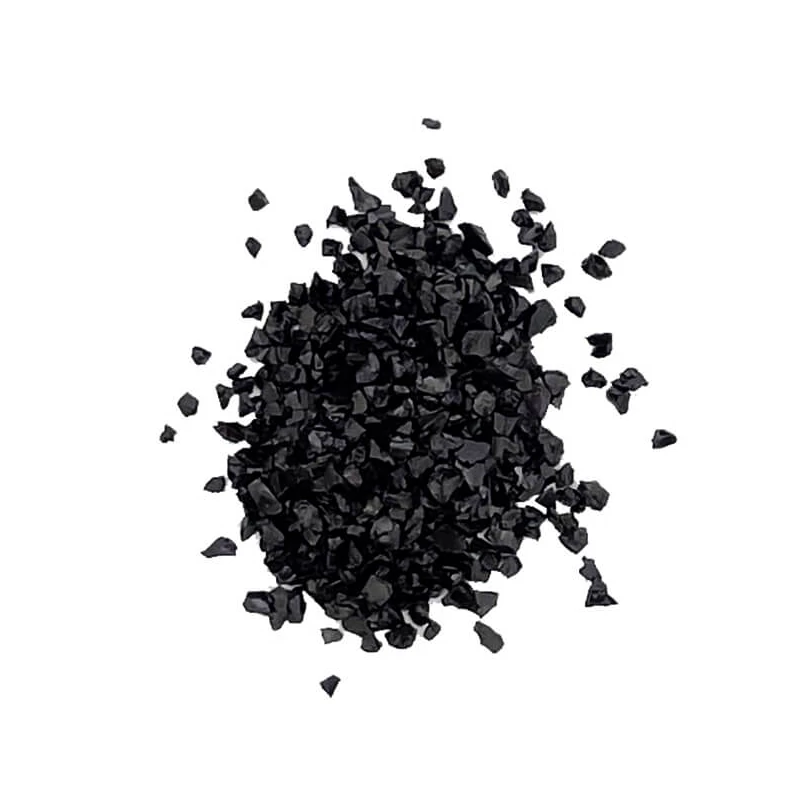 Sklenené granule Jesmonite Glitter Chips, 30 g - čierna