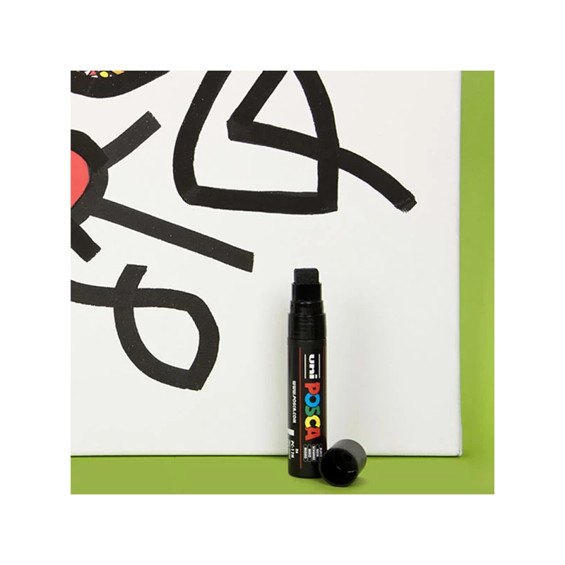 Popisovač UNI POSCA PC-17K, 15 mm - 1, biely