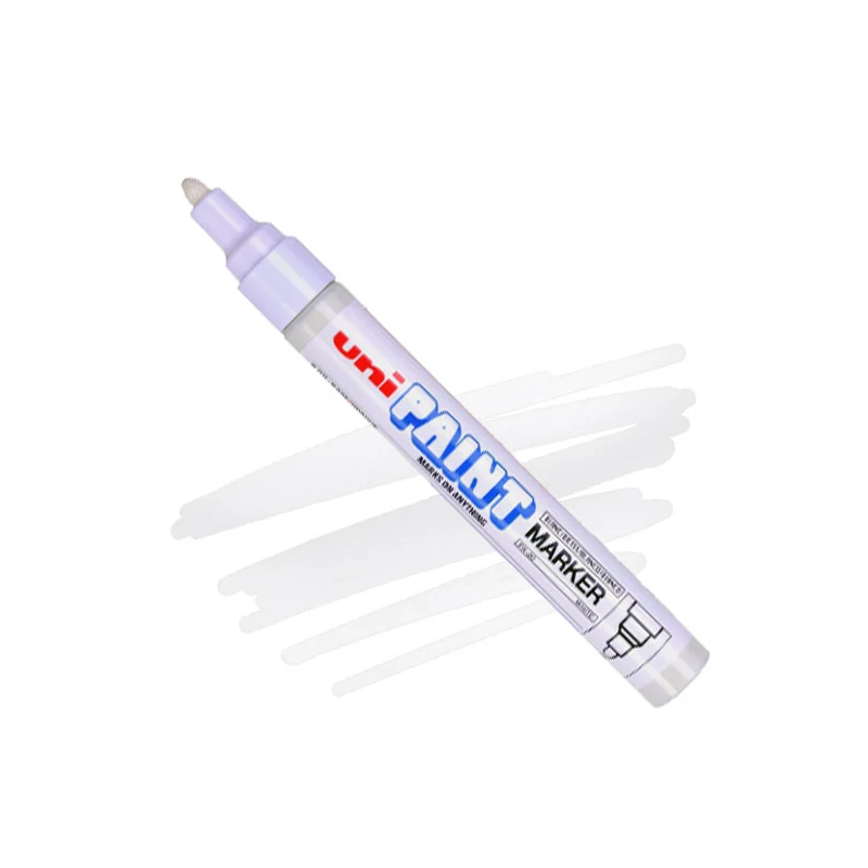 Lakový popisovač na olejovej báze UNI Paint PX-20 - biely, 2,2-2,8 mm