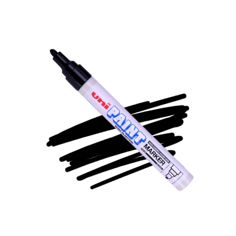 Lakový popisovač na olejovej báze UNI Paint PX-20 - čierny, 2,2-2,8 mm