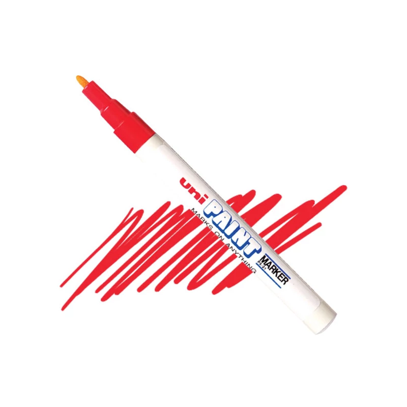 Lakový popisovač na olejovej báze UNI Paint PX-21 - červený, 0,8 - 1,2 mm