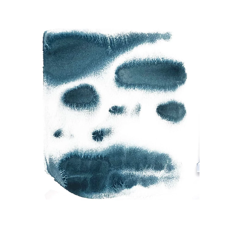 Akvarelová farba v panvičke White Nights, 2,5 ml, granulačná - 557, sky blue shadows