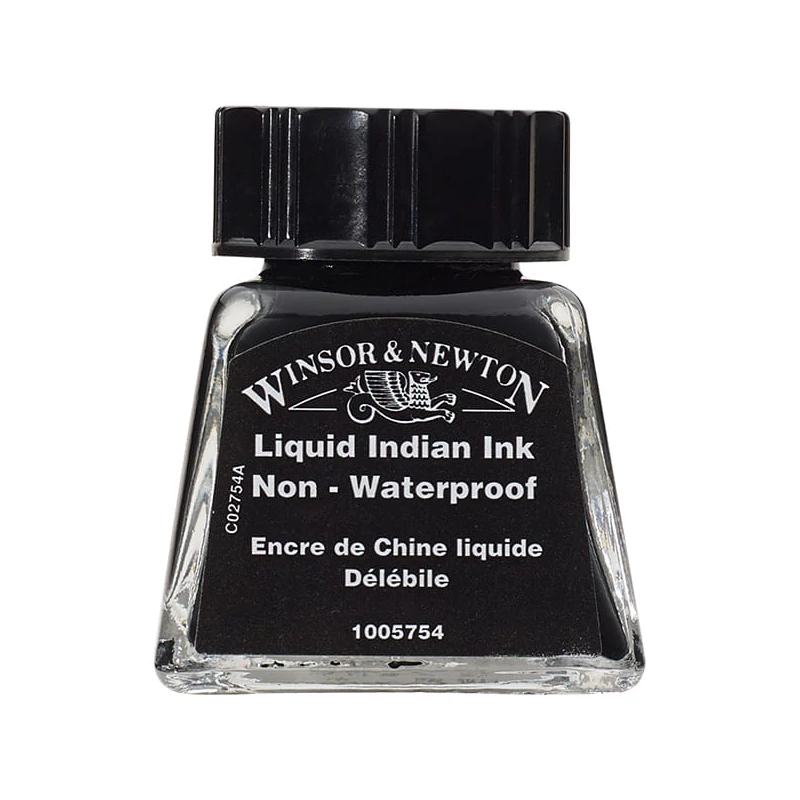 Atrament Winsor&Newton, 14 ml - 754, liquid indian ink