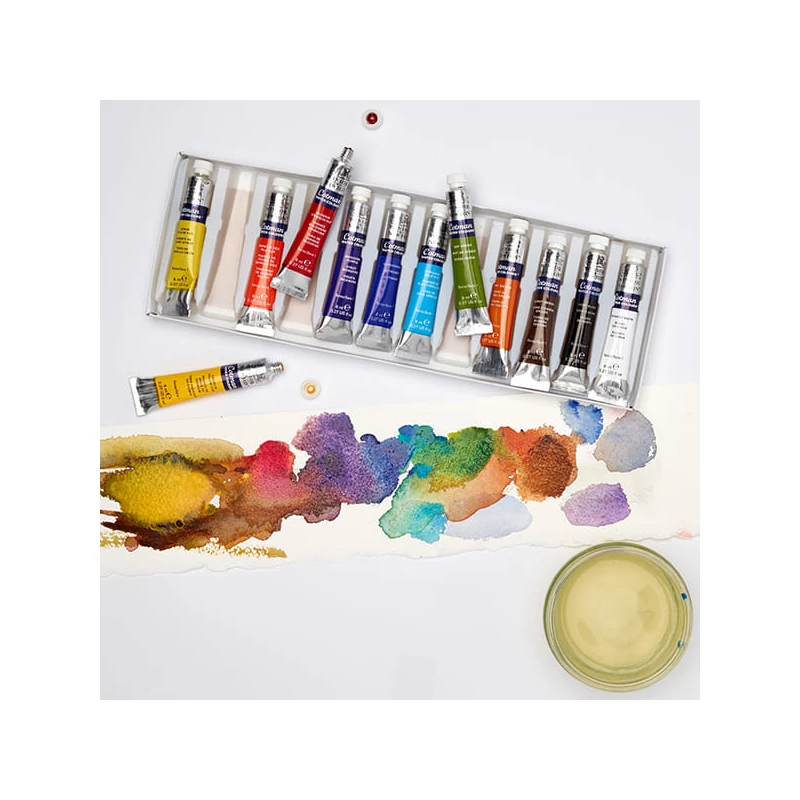 Sada akvarelových farieb Winsor&Newton Cotman,  12x8 ml