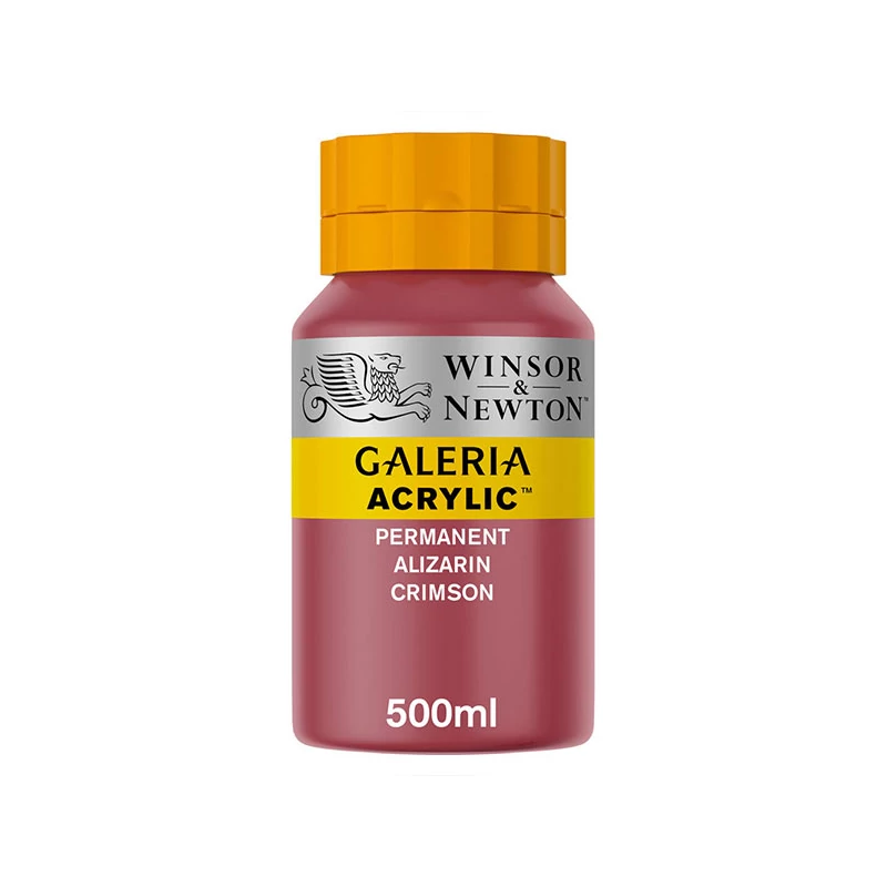 Akrylová farba Winsor&Newton Galeria, 500 ml - 466, permanent alizarin crimson