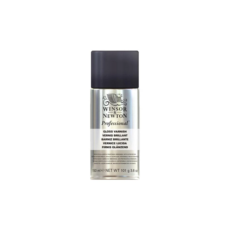 Lak v spreji W&N, lesklý - 150 ml