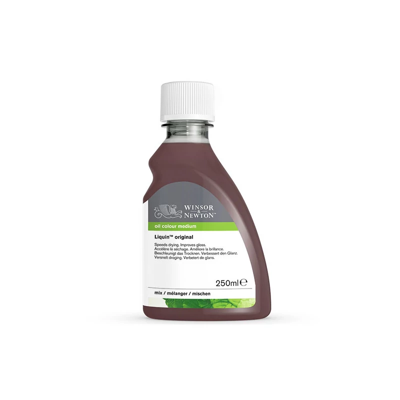 Médium na urýchlenie schnutia olejových farieb Winsor&Newton Liquin original gél - 250 ml