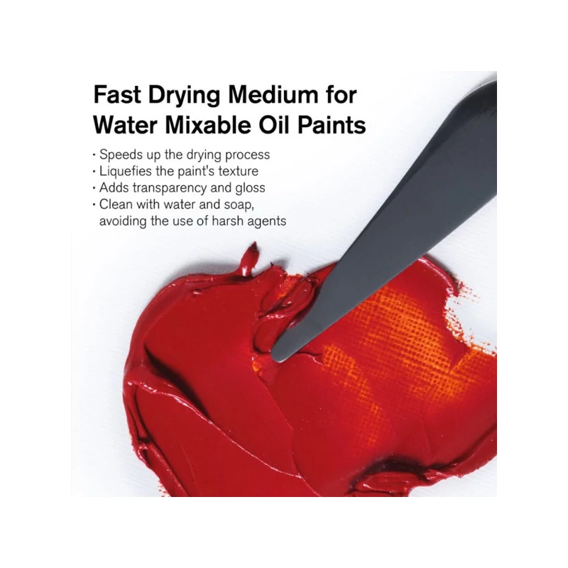 Médium na urýchlenie schnutia pre olejové farby na vodnej báze Winsor&Newton- 75 ml
