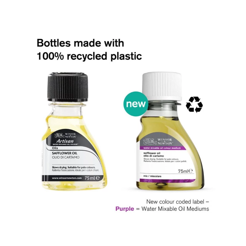 Médium na urýchlenie schnutia pre olejové farby na vodnej báze Winsor&Newton- 75 ml