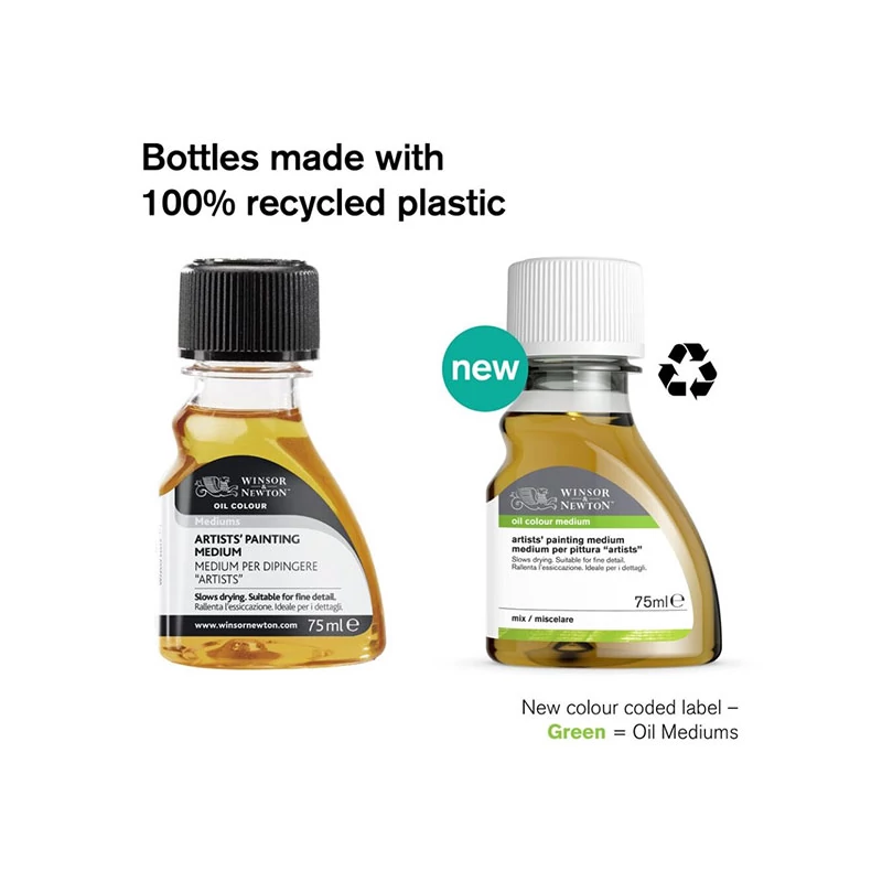 Médium na urýchlenie schnutia olejových farieb Winsor&Newton Liquin fine detail - 250 ml