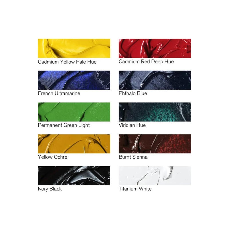 Sada olejových farieb Winsor&Newton Winton - 10x37 ml