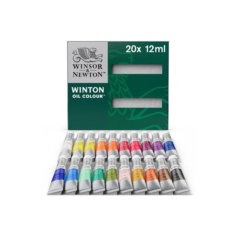 Sada olejových farieb Winsor&Newton Winton - 20x12 ml